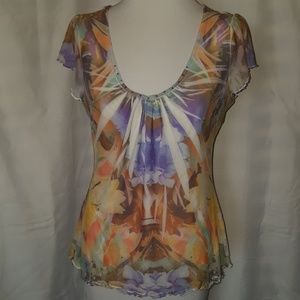 One World Live and Let Live top size small